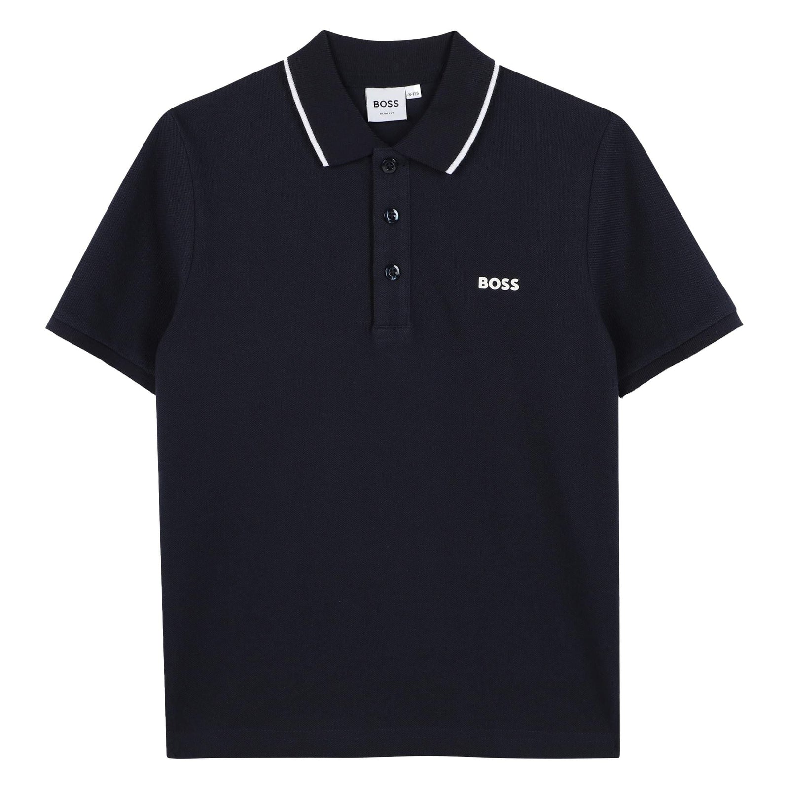 BOSS Logo Polo - Navy