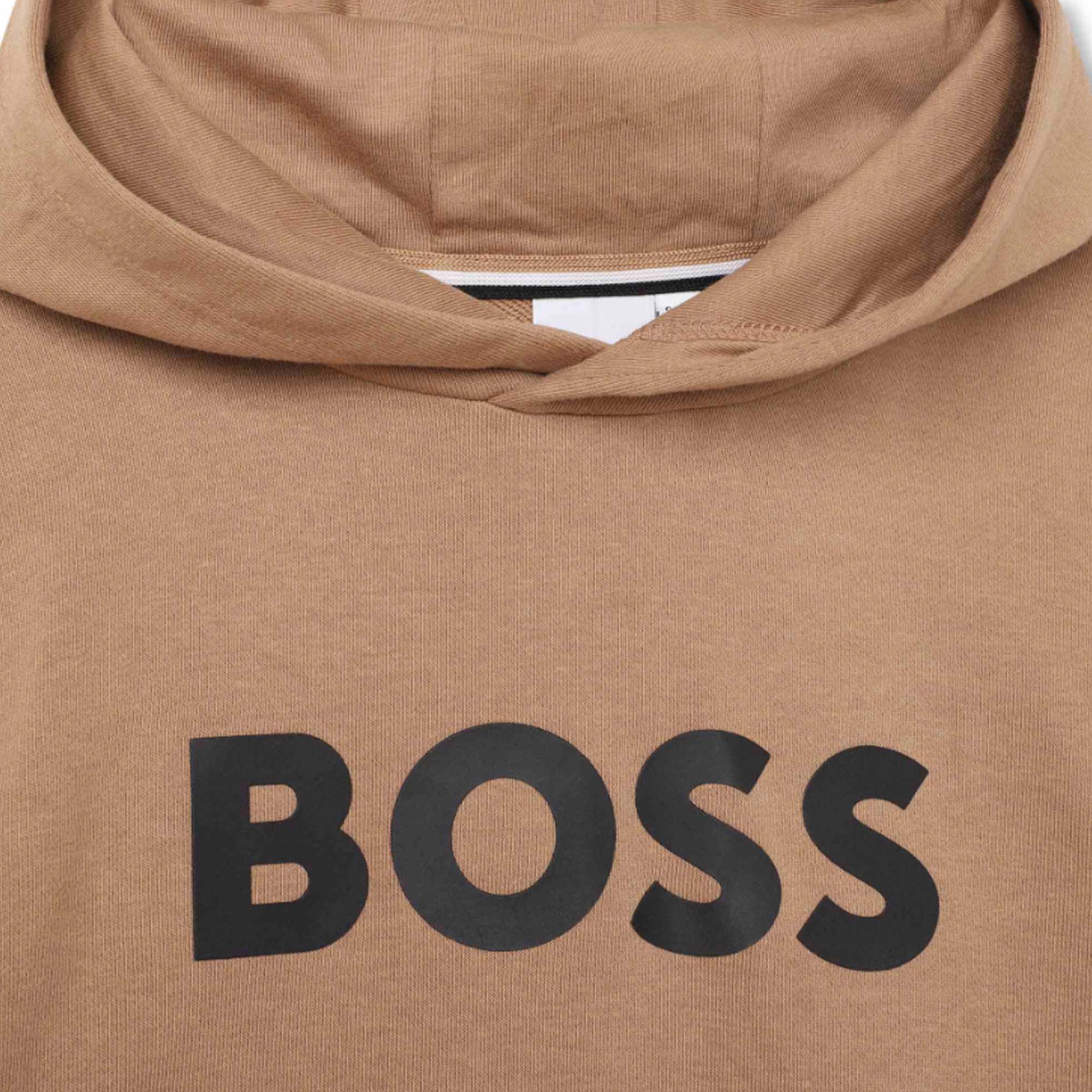 Boss Hooded Sweatshirt - Stone