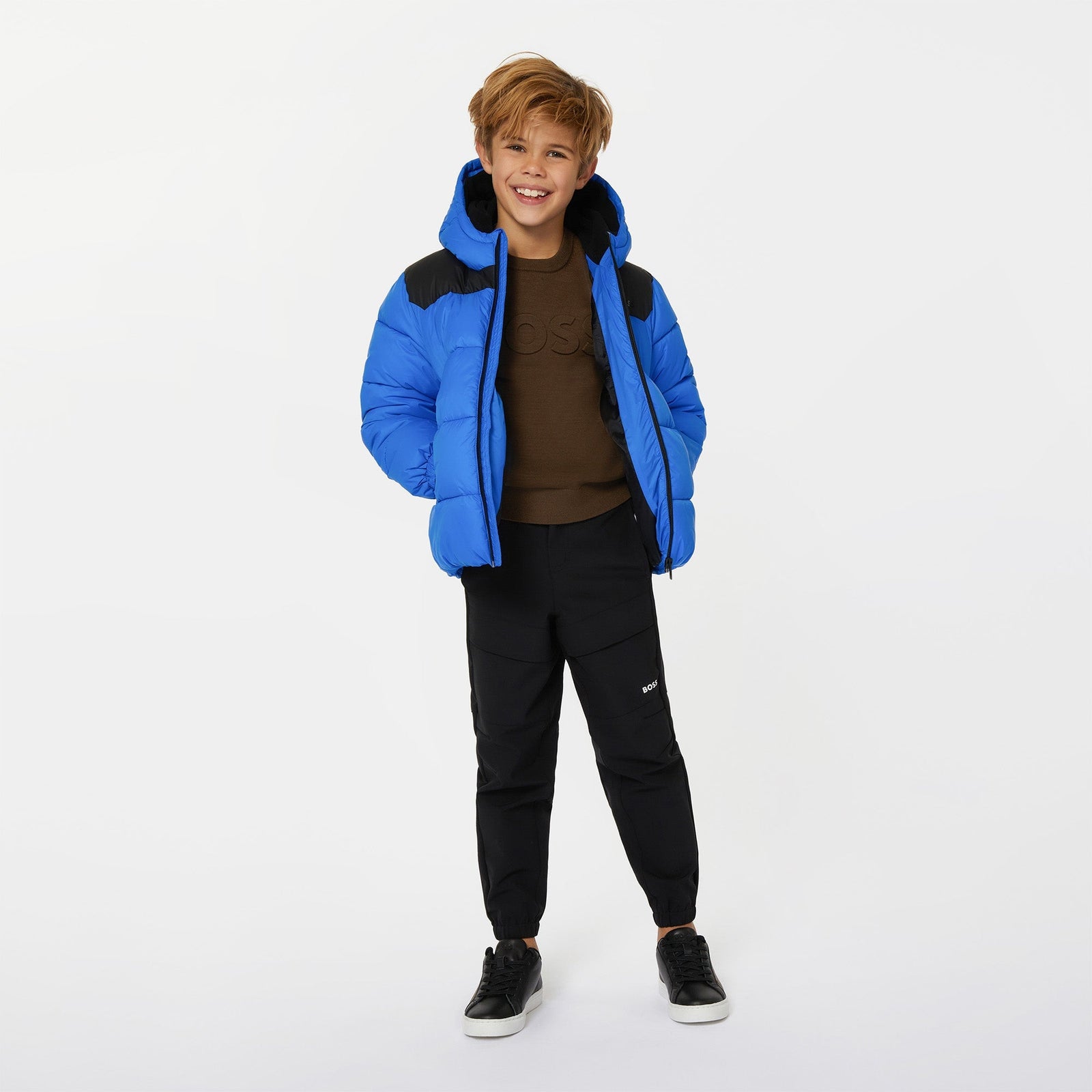 Two-Tone Hooded Parka