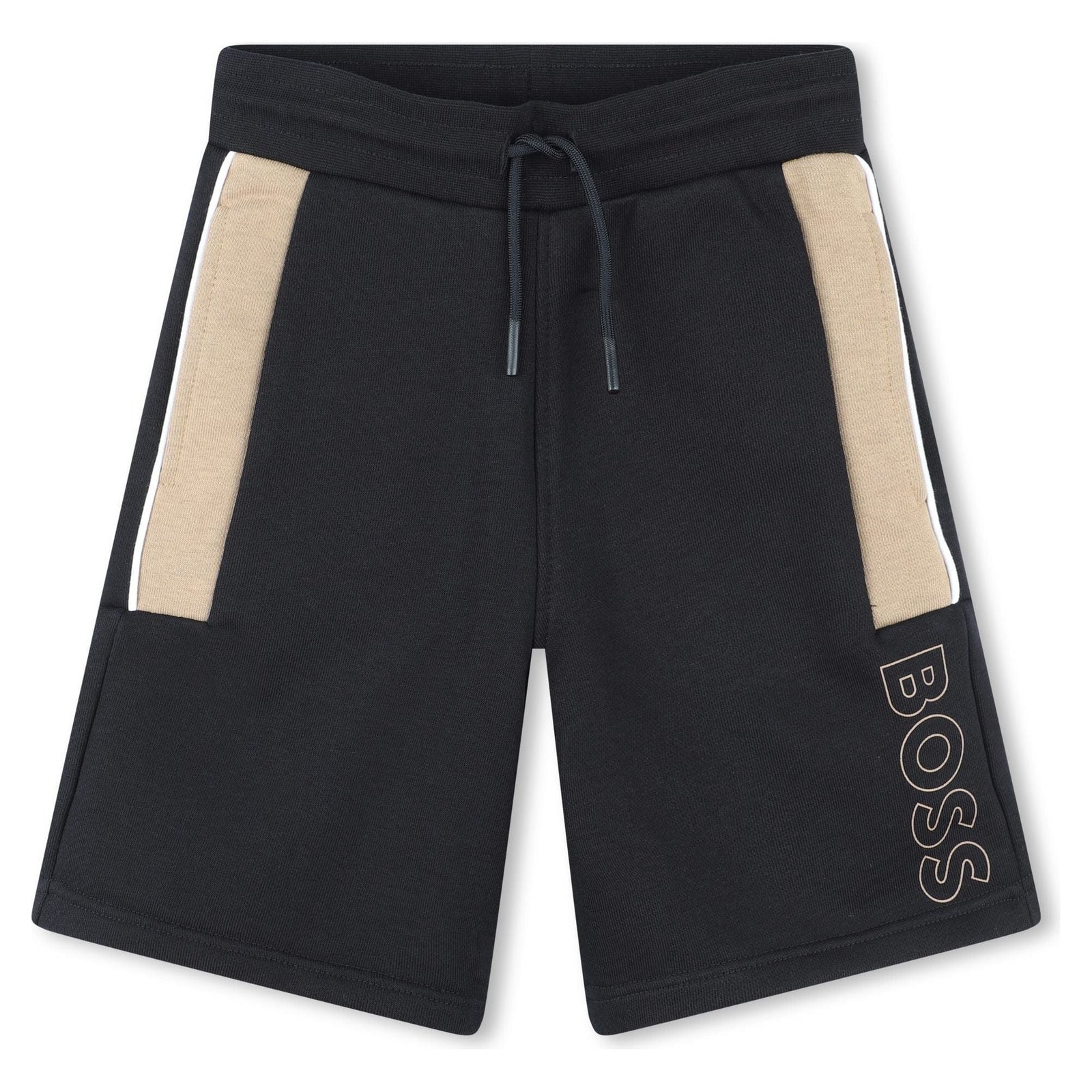 BOSS Fleece Bermuda - Black