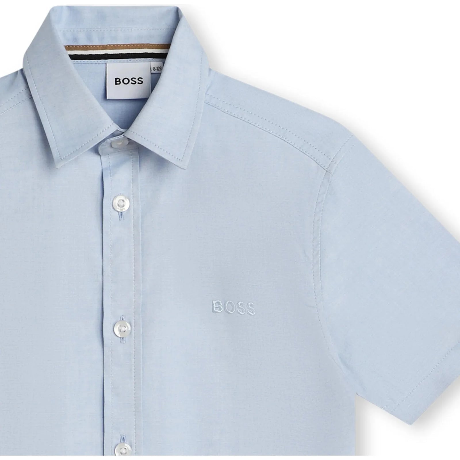 BOSS SS Shirt - Pale Blue