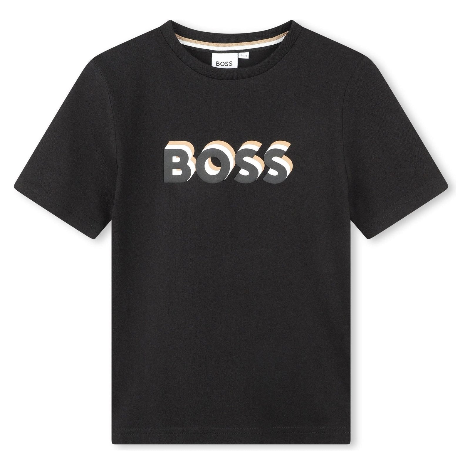 BOSS Logo SS Tee Shirt - Black