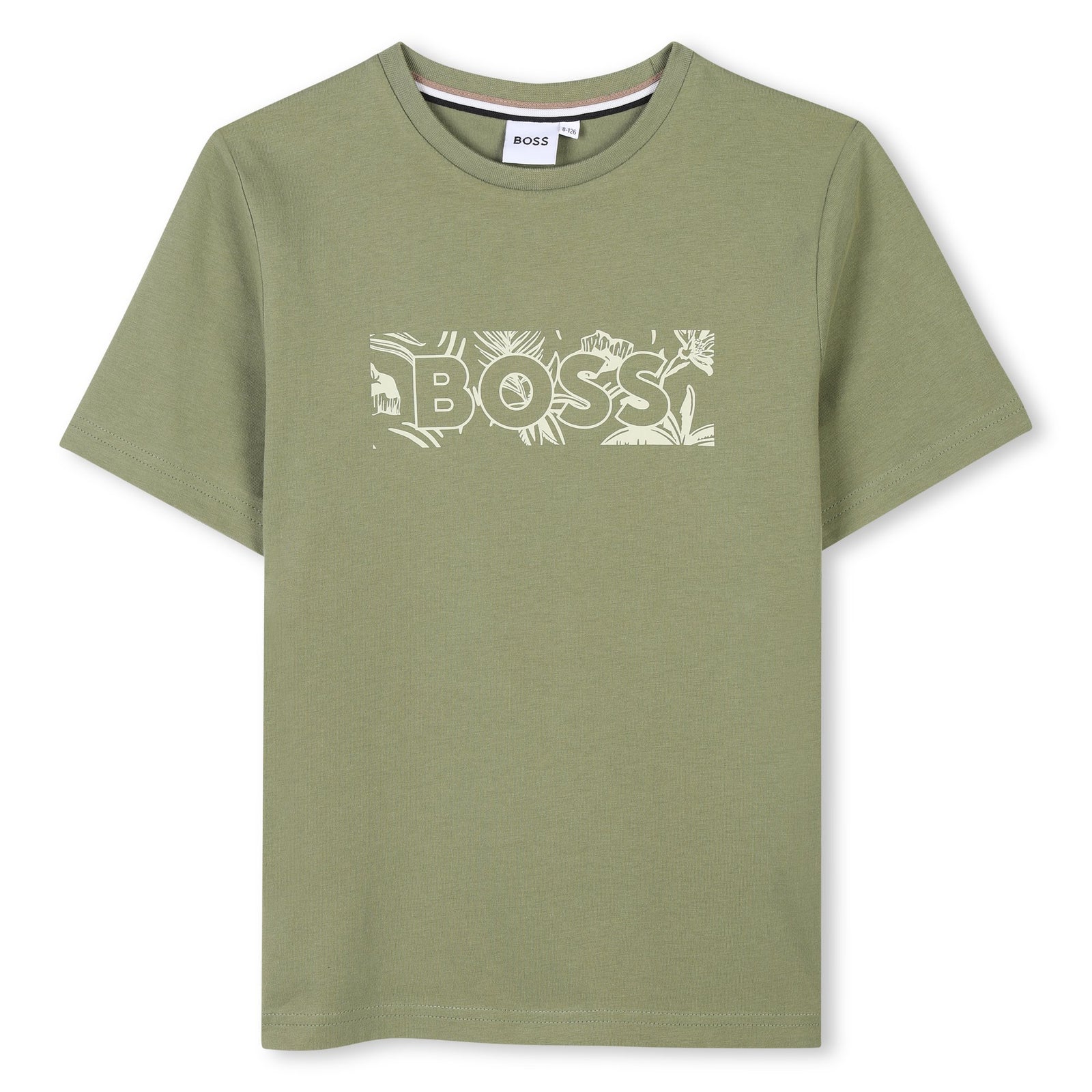 Logo Print Tee-Shirt - Dark Green