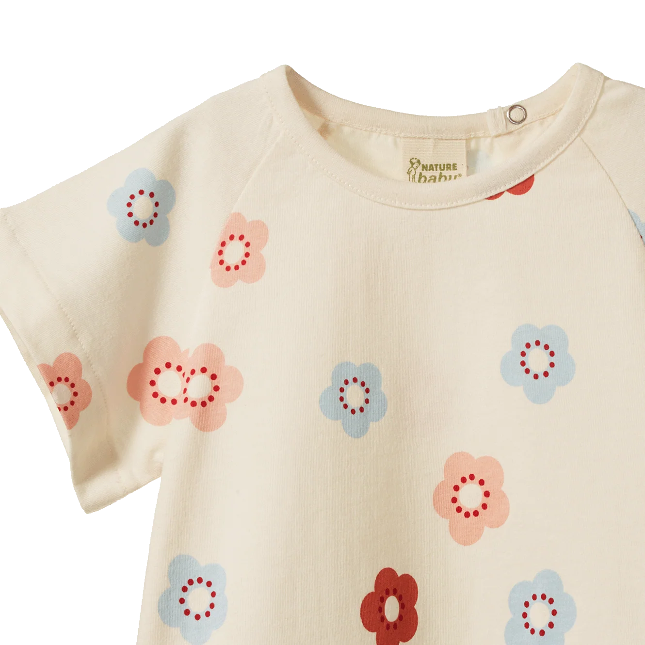 Juniper Tee - Flora Stamp Print