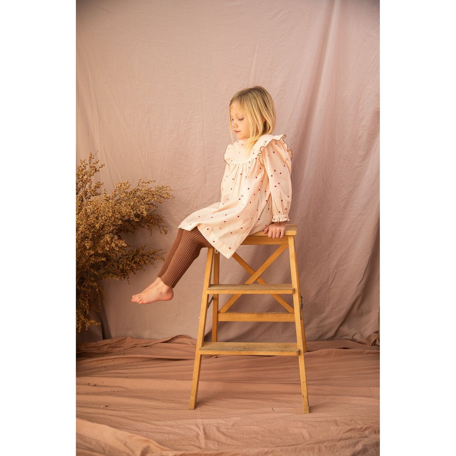 Juliet Dress-Piggy Pink Love Bug