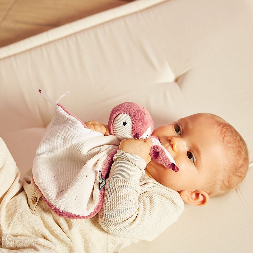 Comfort Doudou Penguin Pink