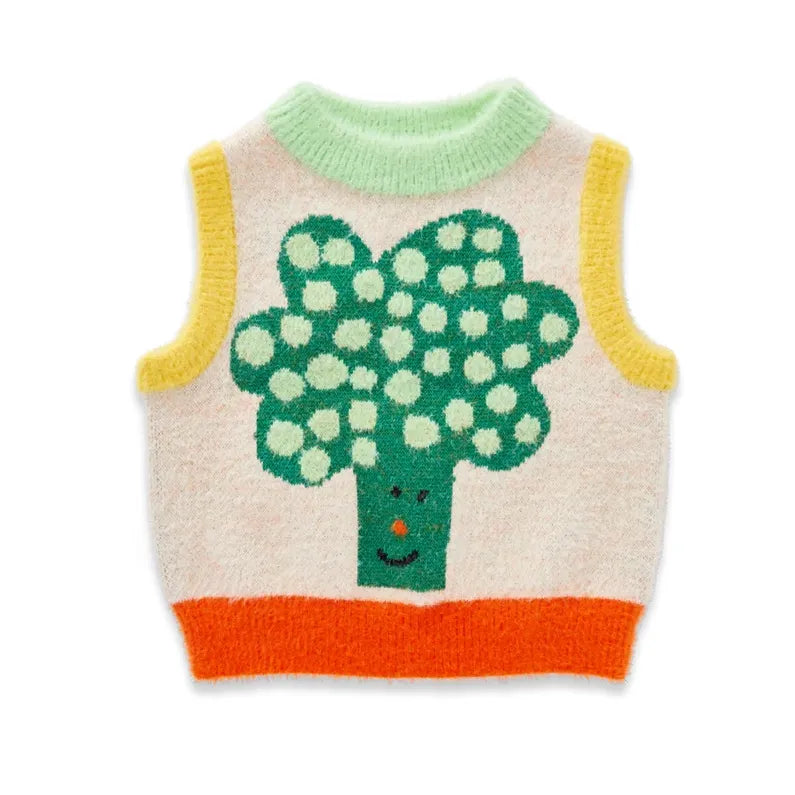Pocket Patch Knit Vest
