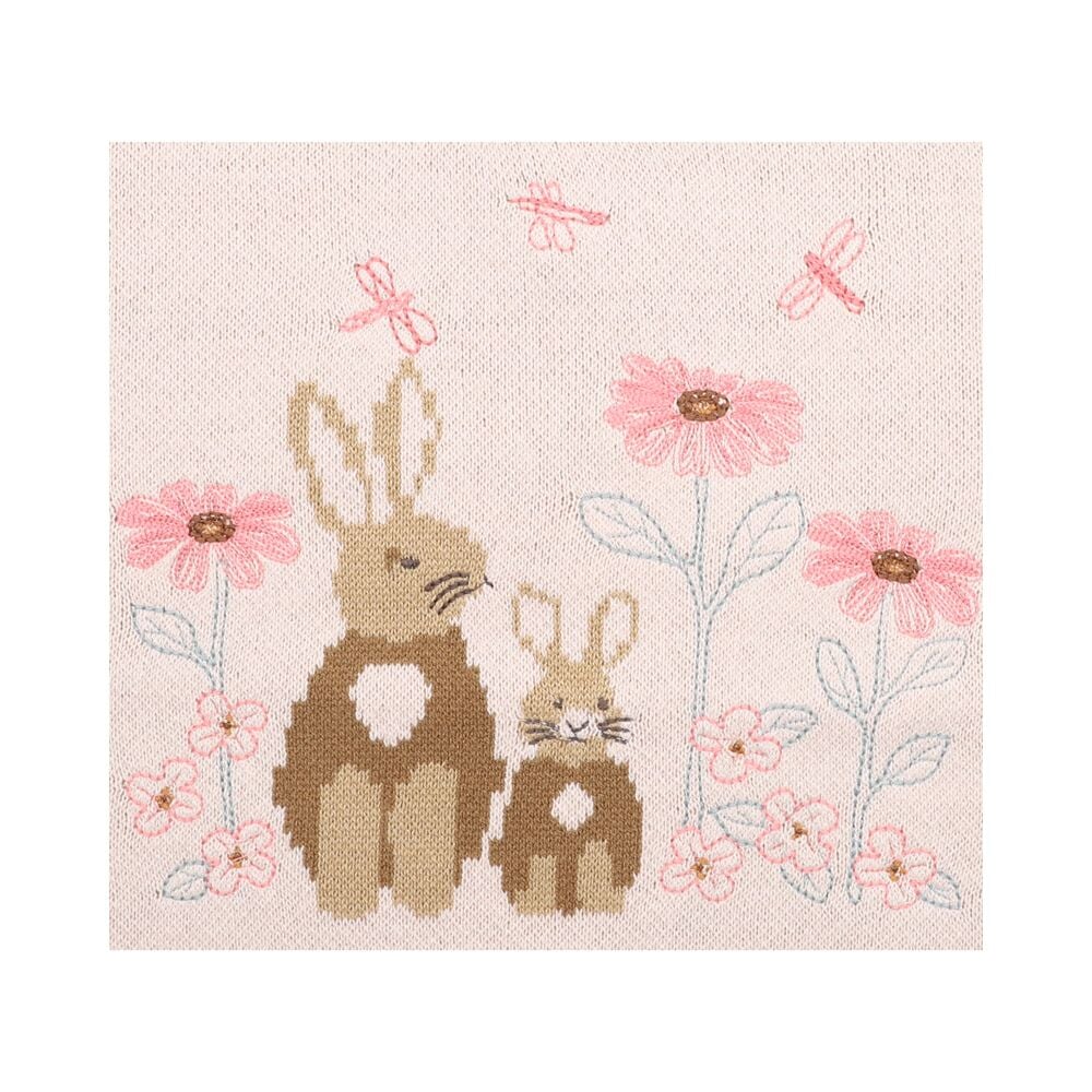 Olive Knitted Bunny Jumper