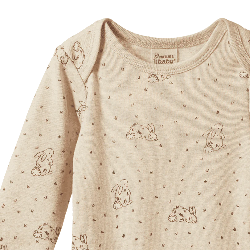 Long Sleeve Bodysuit - Bramble Burrow Print