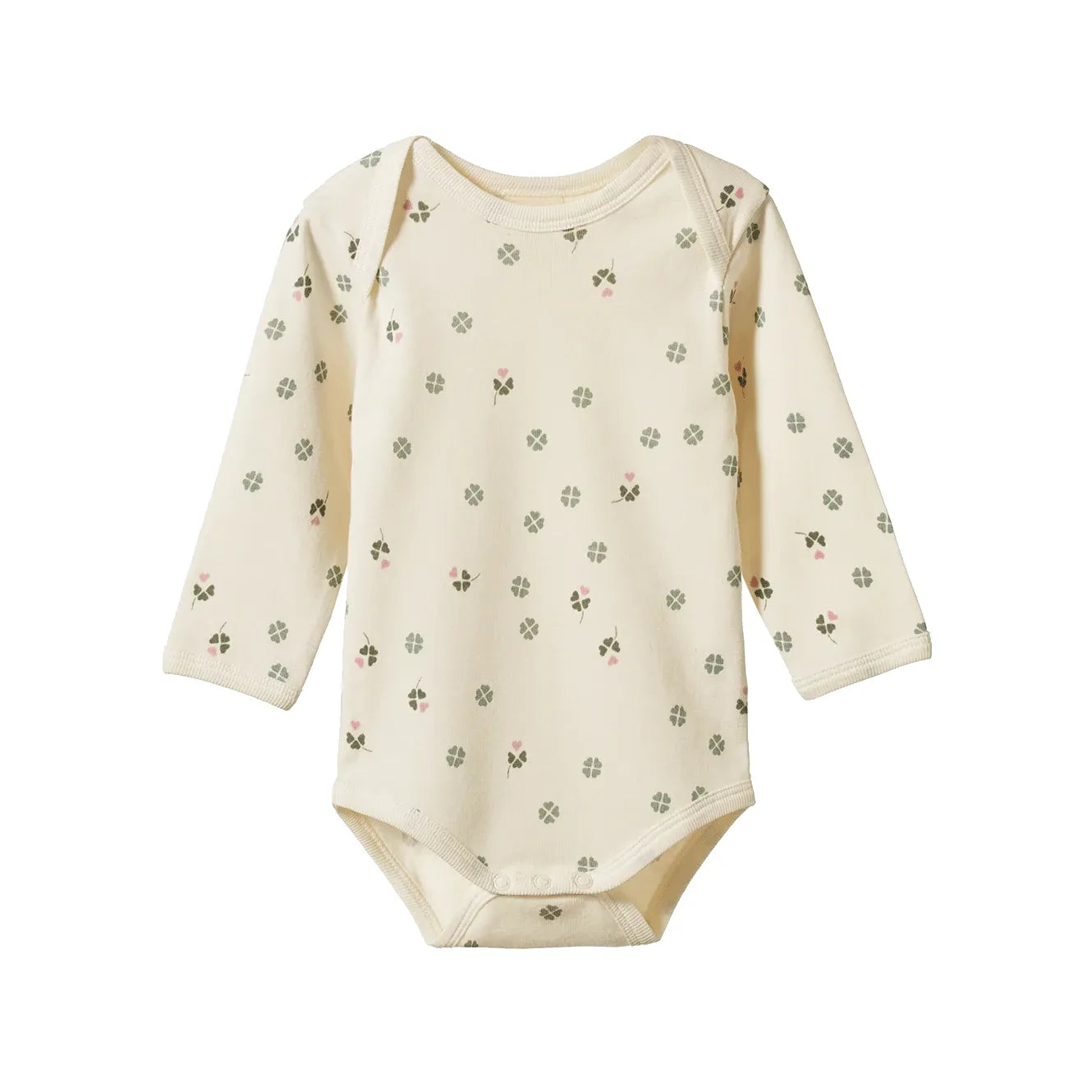 Long Sleeve Bodysuit - Lucky Print