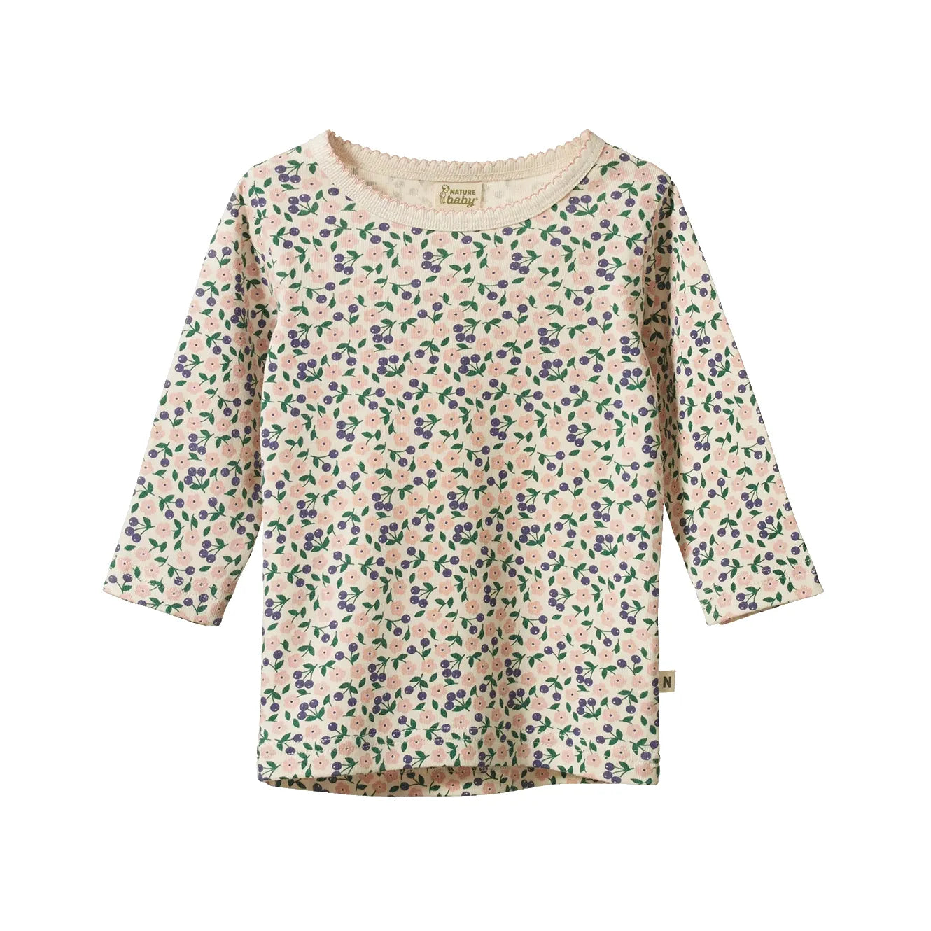Long Sleeve Cloud Tee - Briarwood Print
