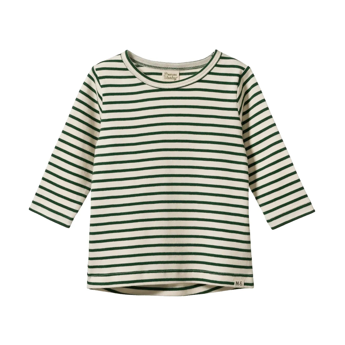 Long Sleeve River Tee - Eden Sailor Stripe