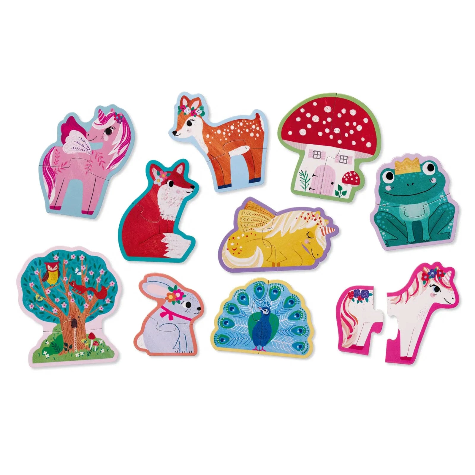Lets Begin Puzzle 2 pc - Unicorn