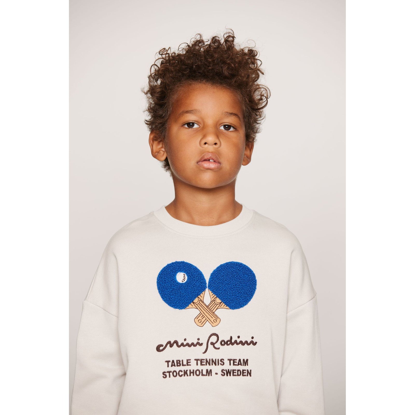 Table Tennis Chenille Sweatshirt - Grey