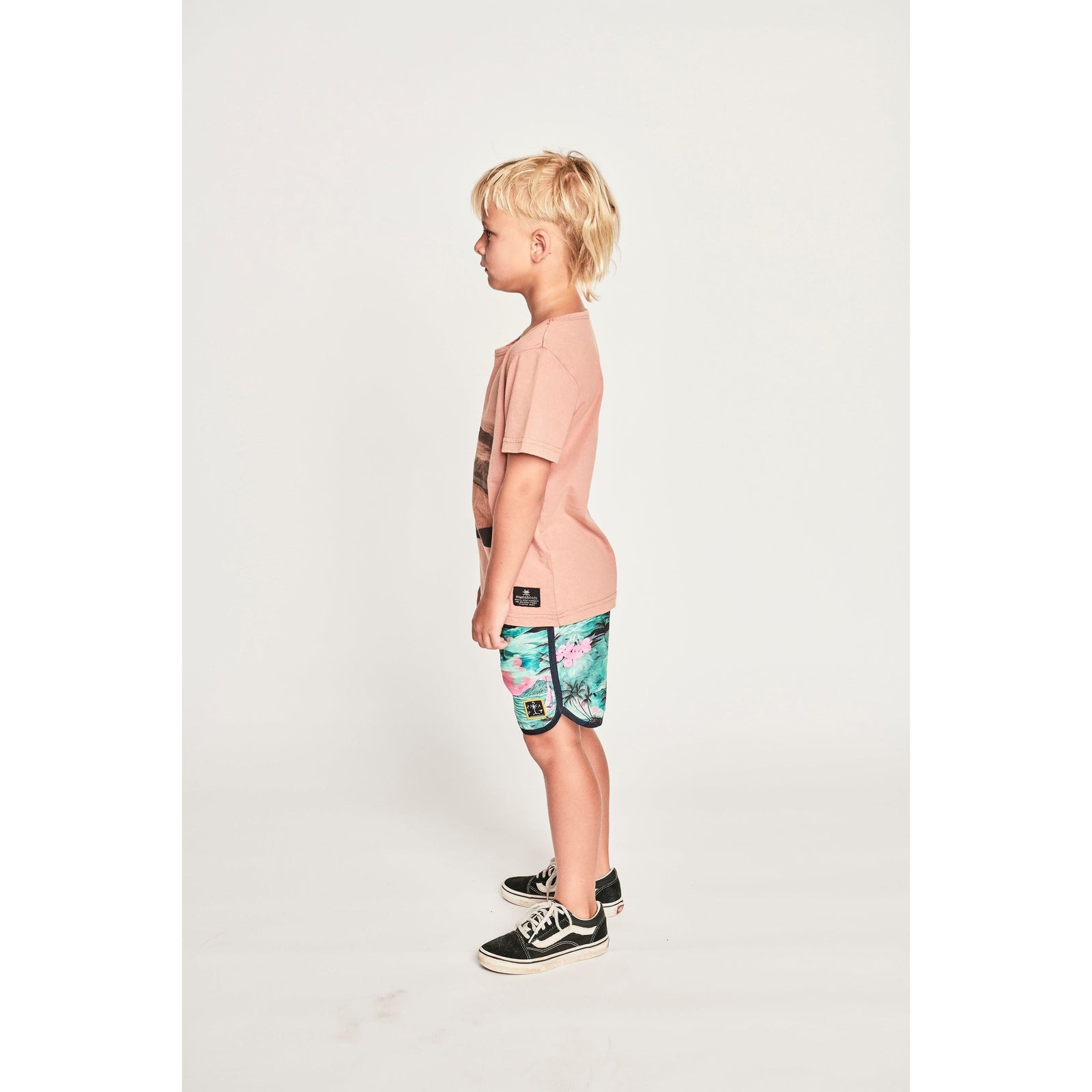 Dropin Ss Tee - Mineral Fawn