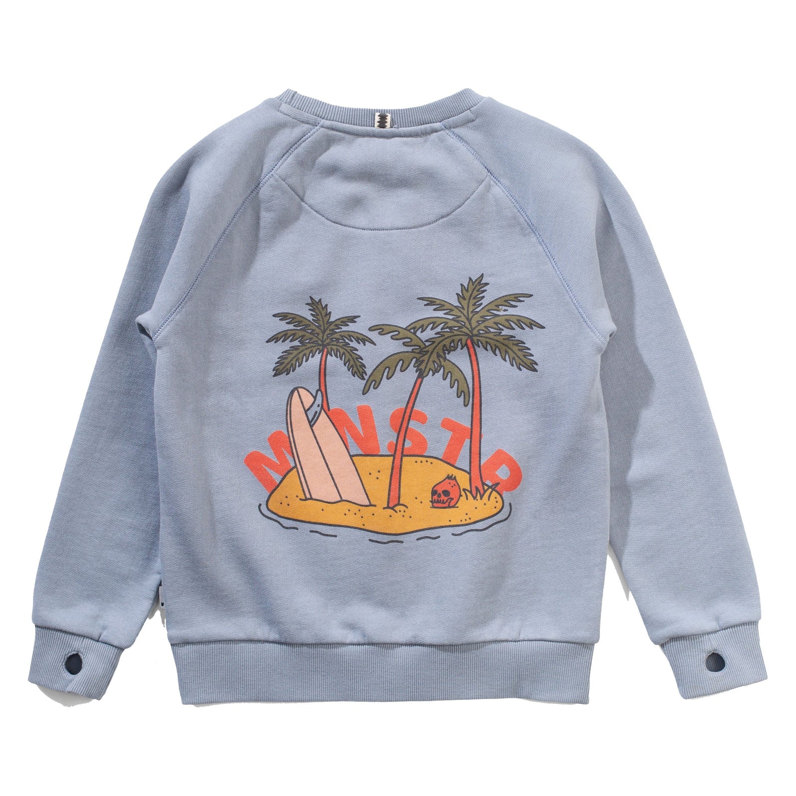 Lost Island Crew - Washed Mid Blue