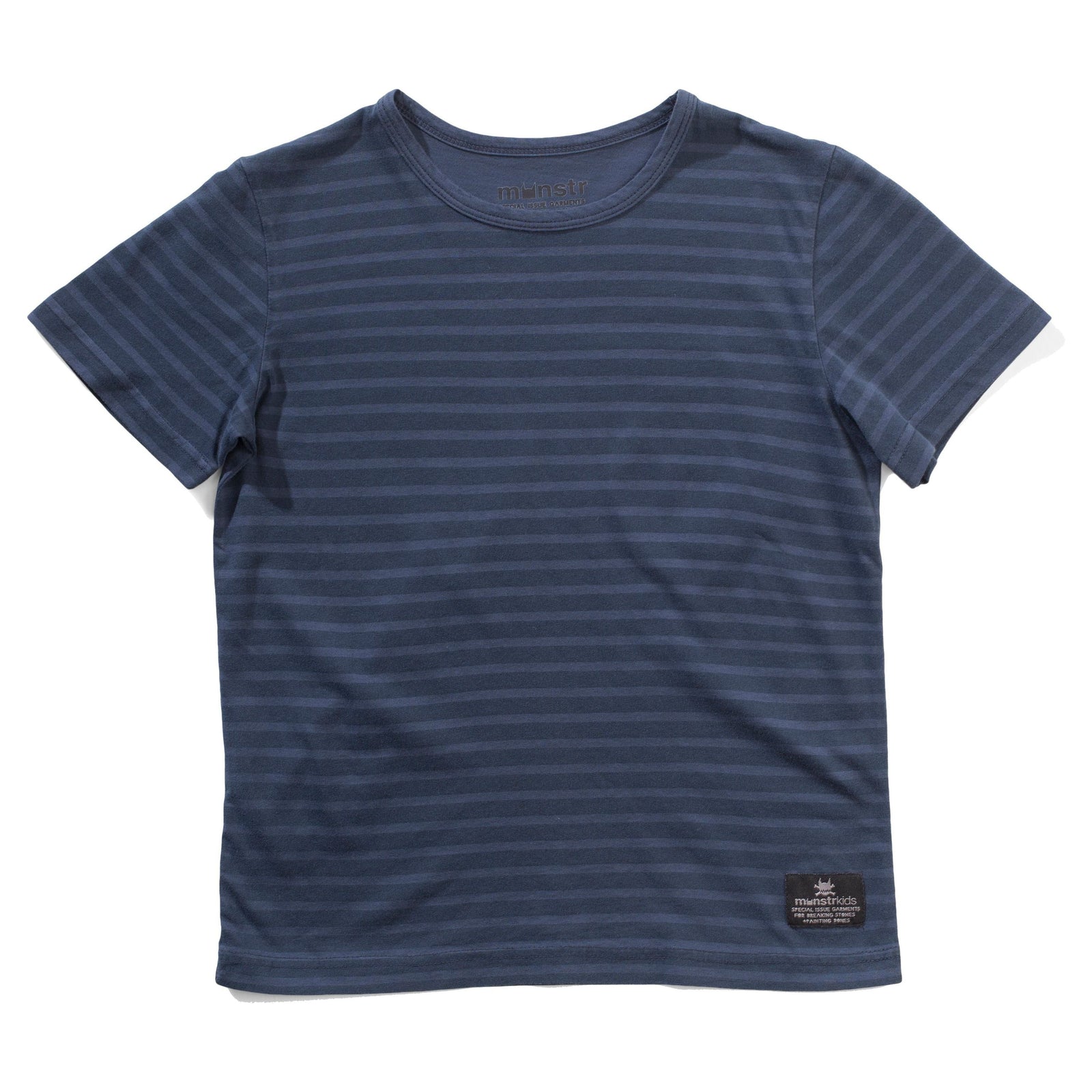 Stripewash Ss Tee - Dk Denim Stripe