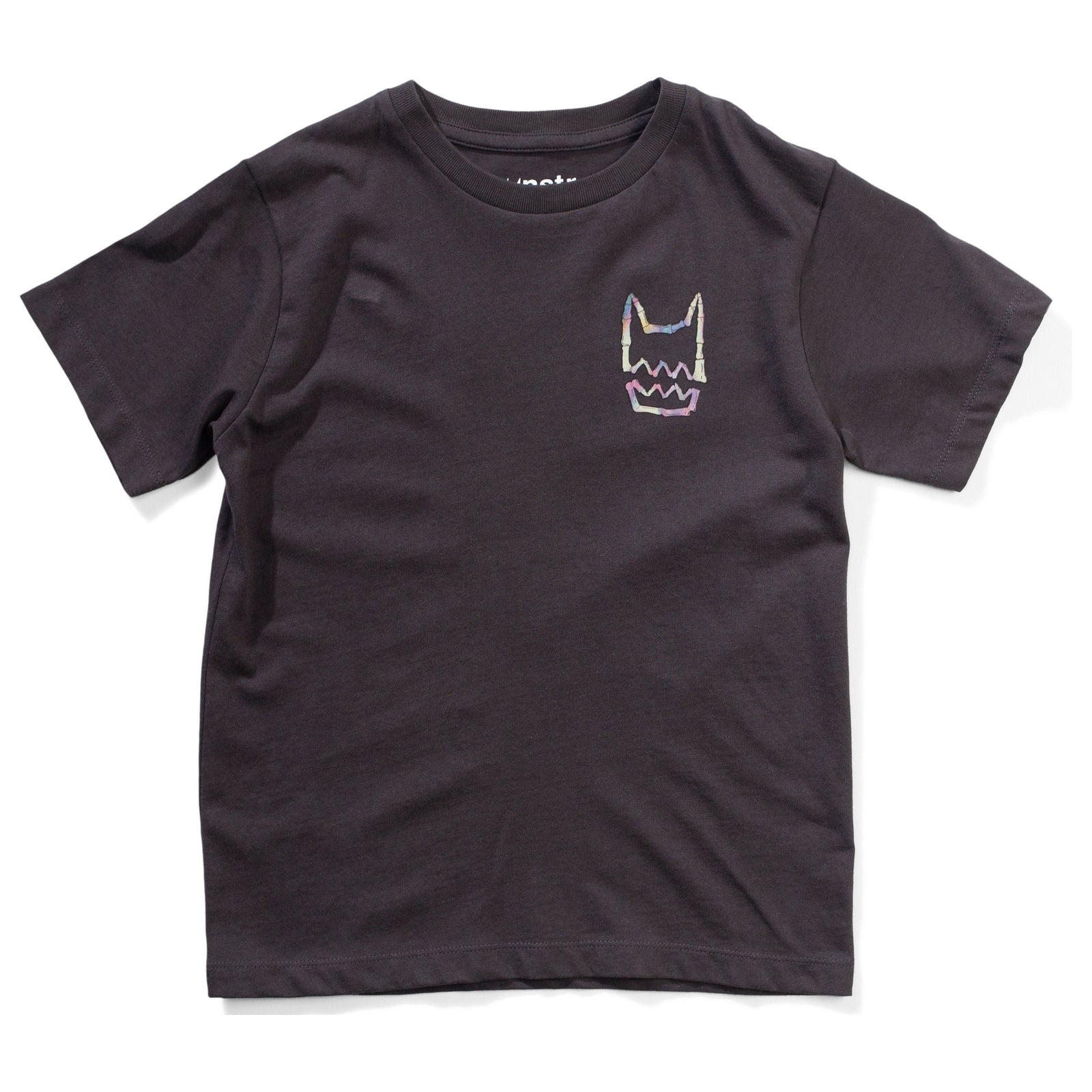 Glowteeth Ss Tee - Soft Black