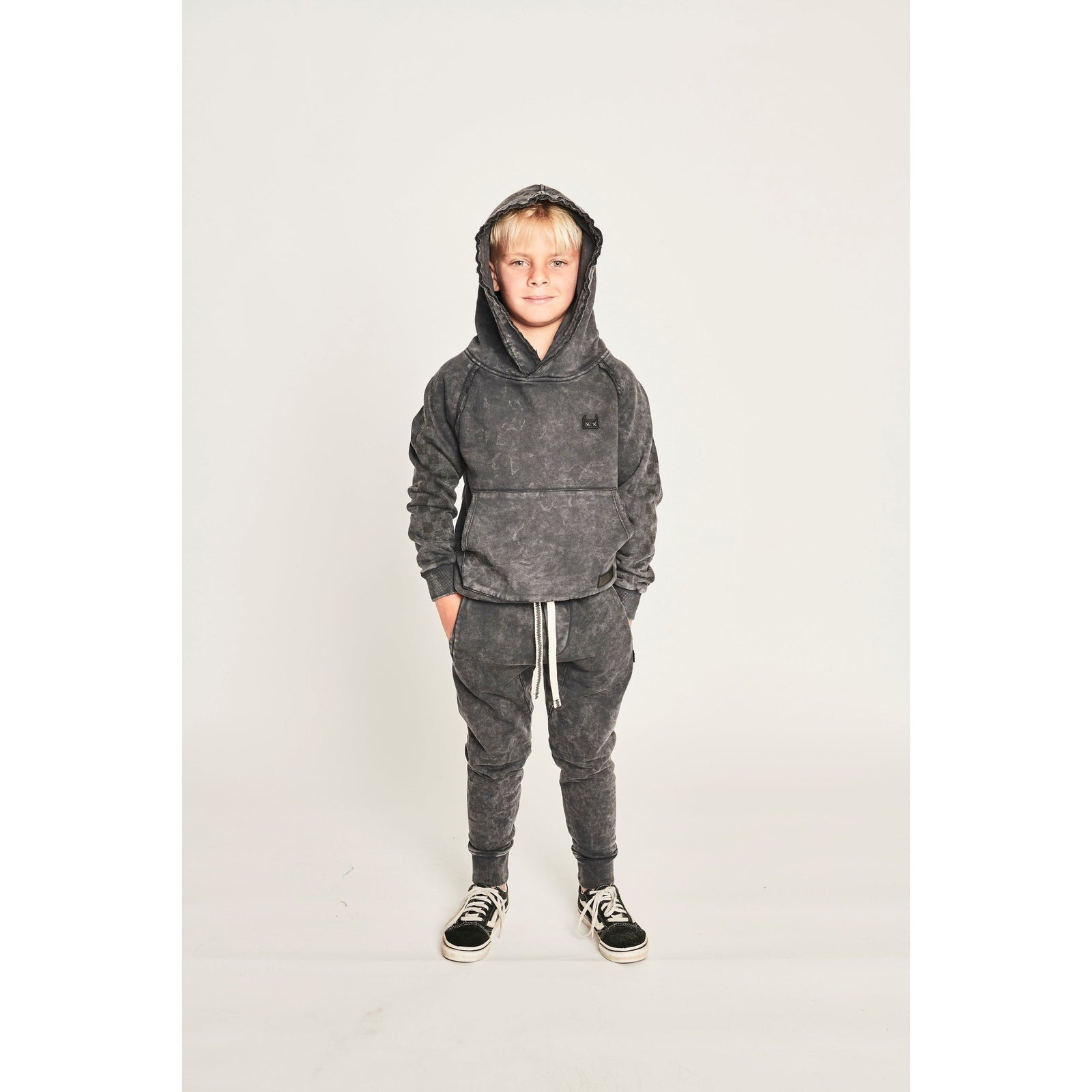 Sideflag Track Pant - Mineral Black
