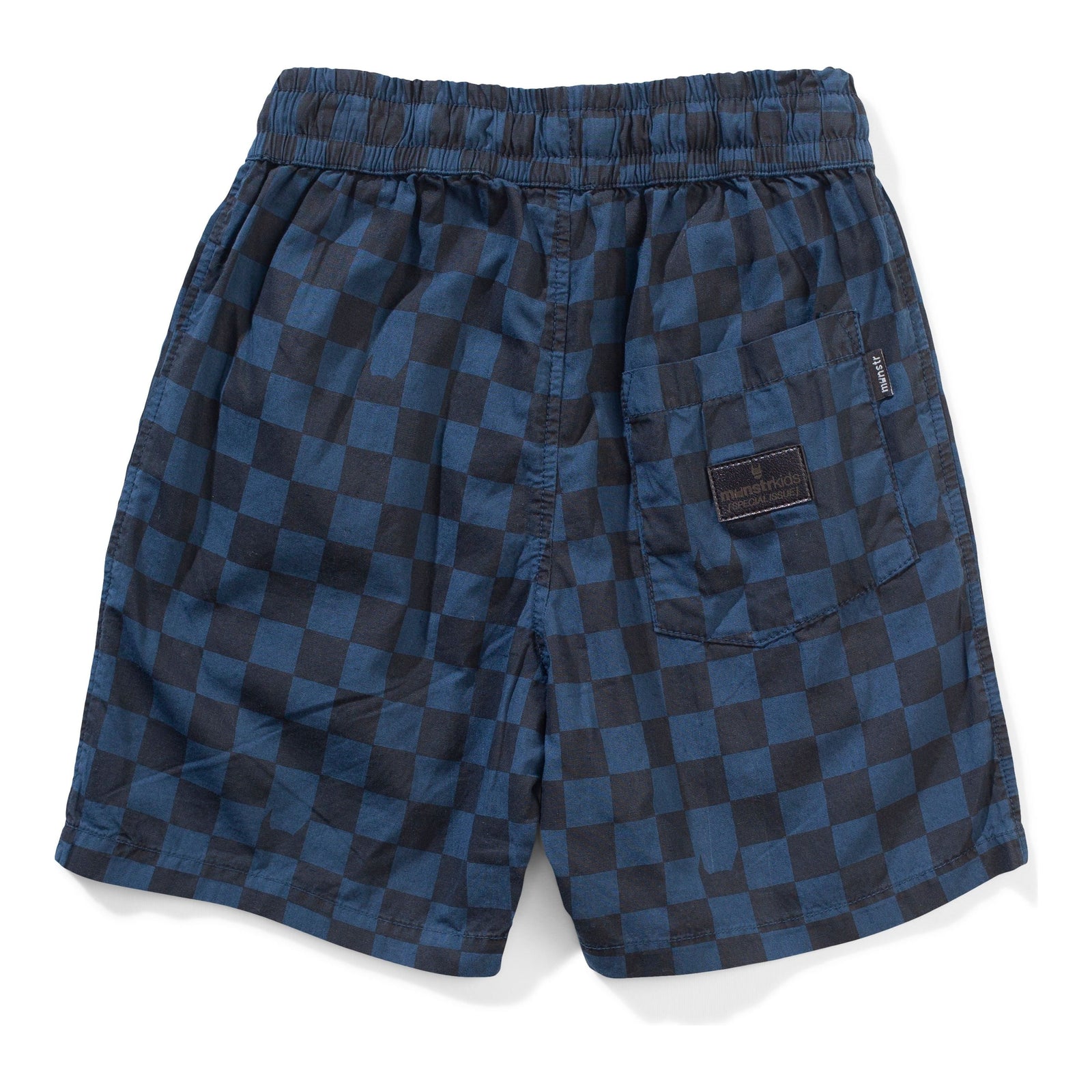 Flagged Wshort - Denim Check