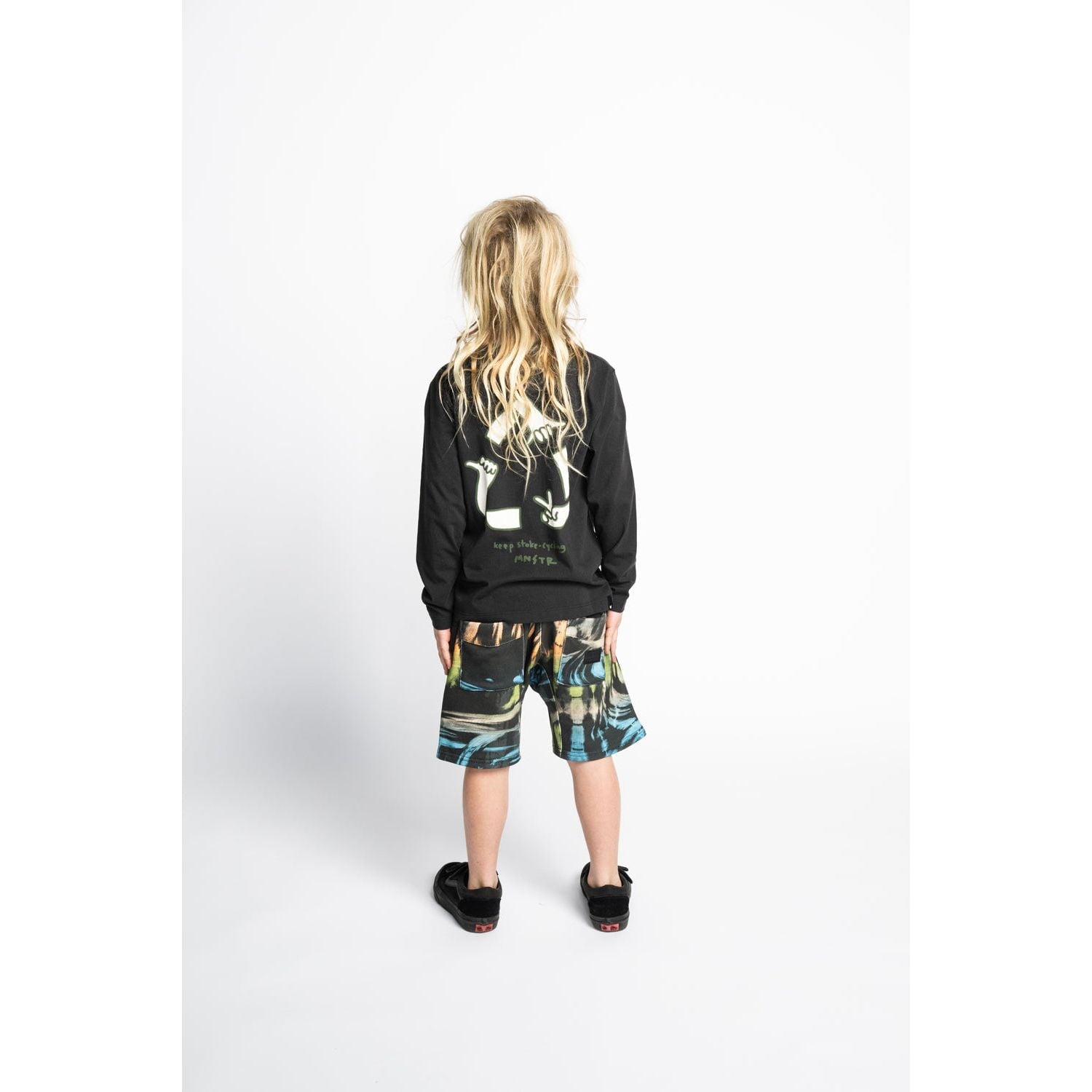 Recycle Ls Tee - Soft Black