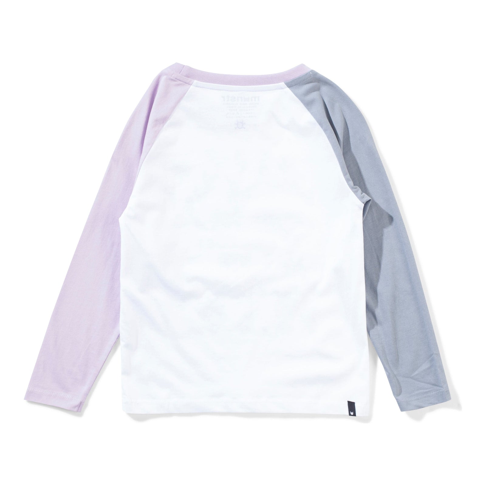 Garden Ls Tee - White/Lilac