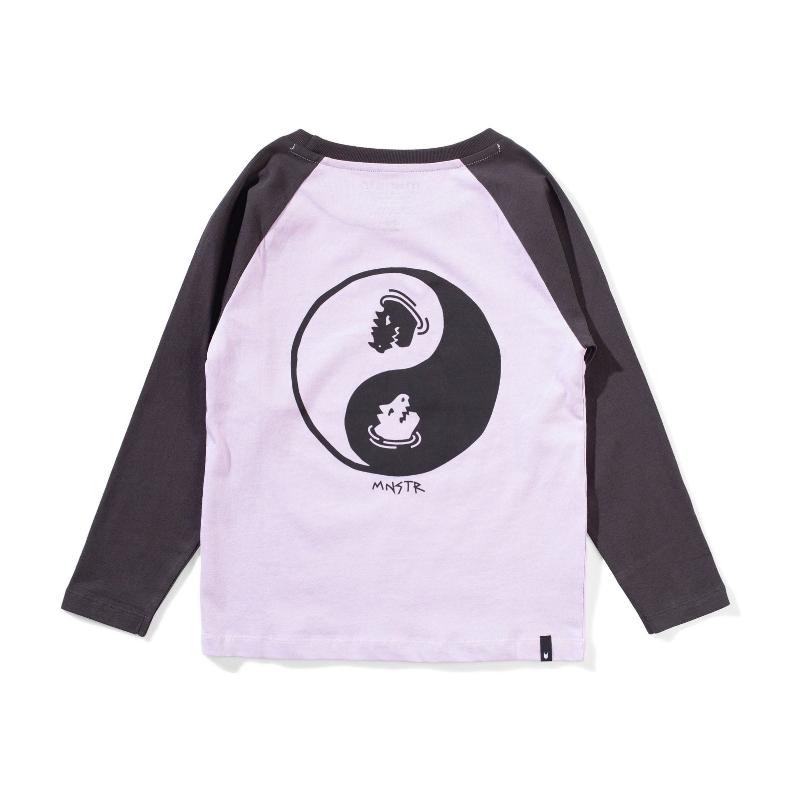 Deepshallow Ls Tee - Lilac/Black
