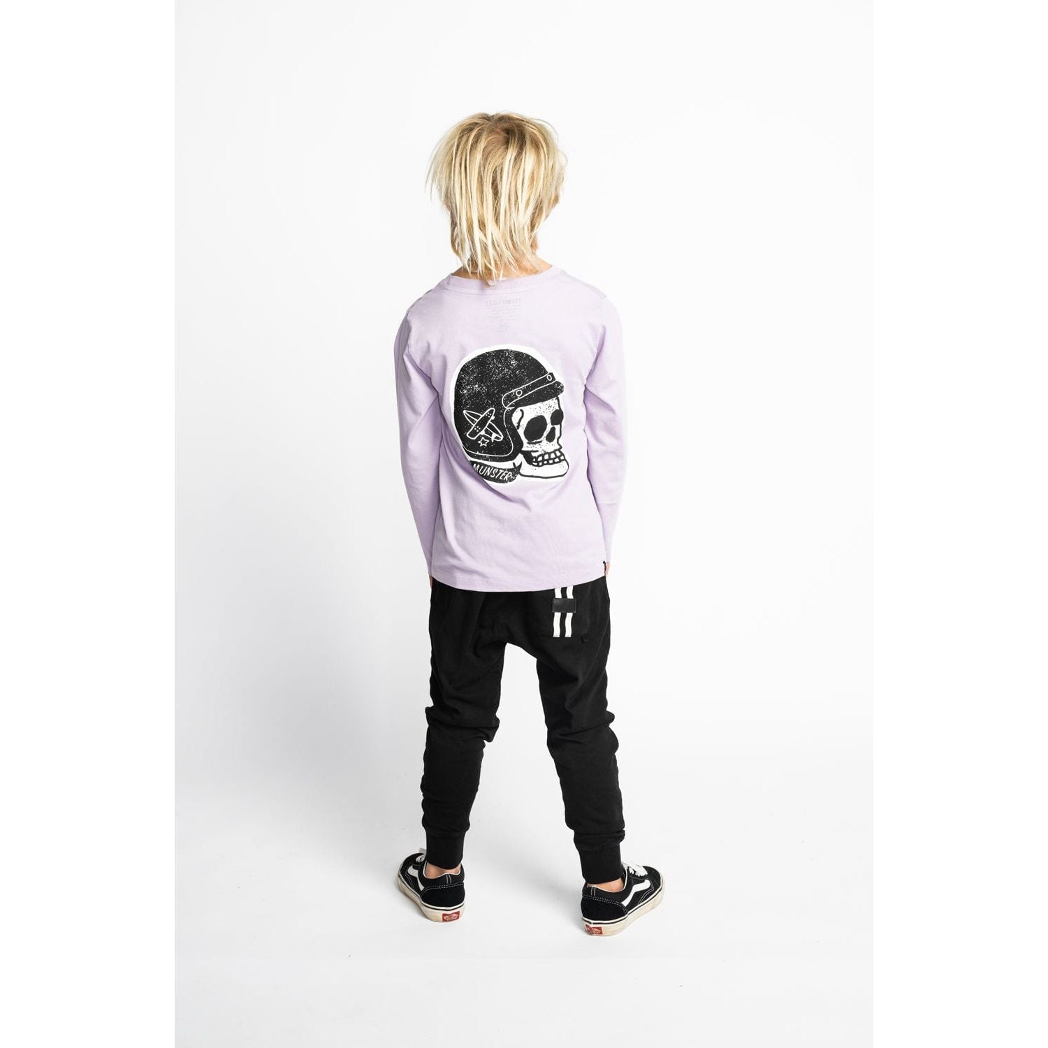 Grinner Ls Tee - Lilac