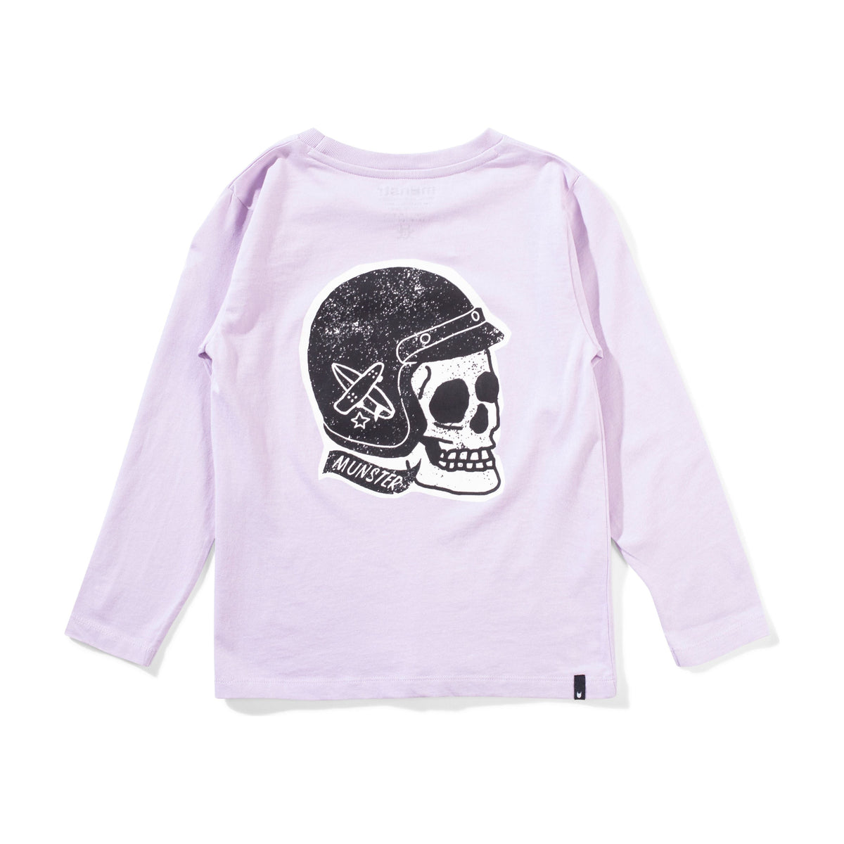Grinner Ls Tee - Lilac