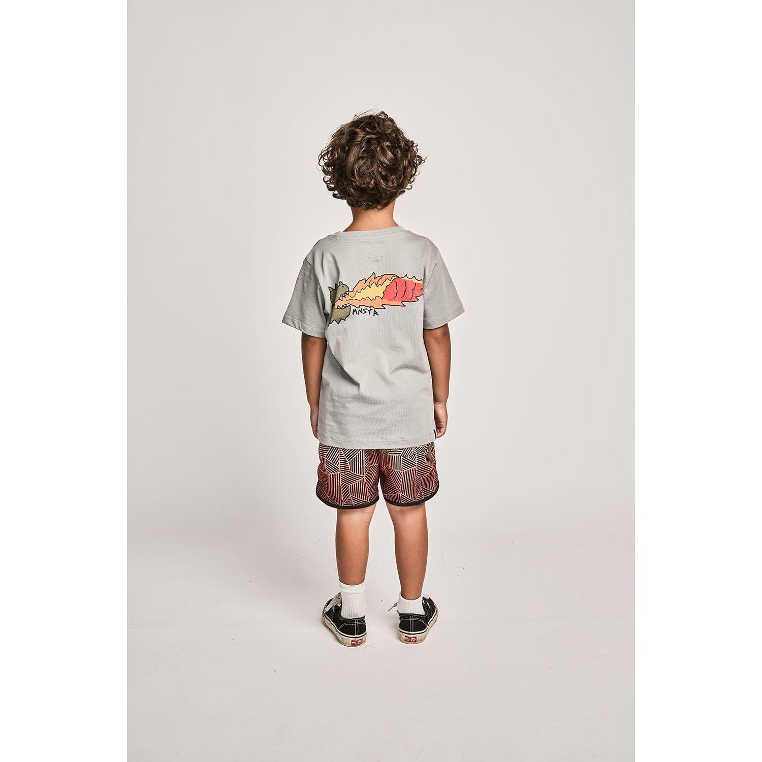 Wavebuoys Bshort - Peach Stripe