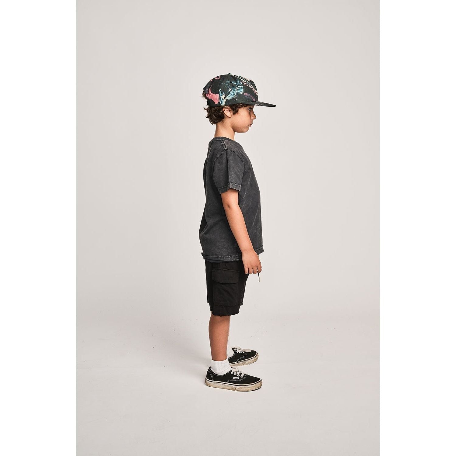 Slicker Cap - Blk Swirl