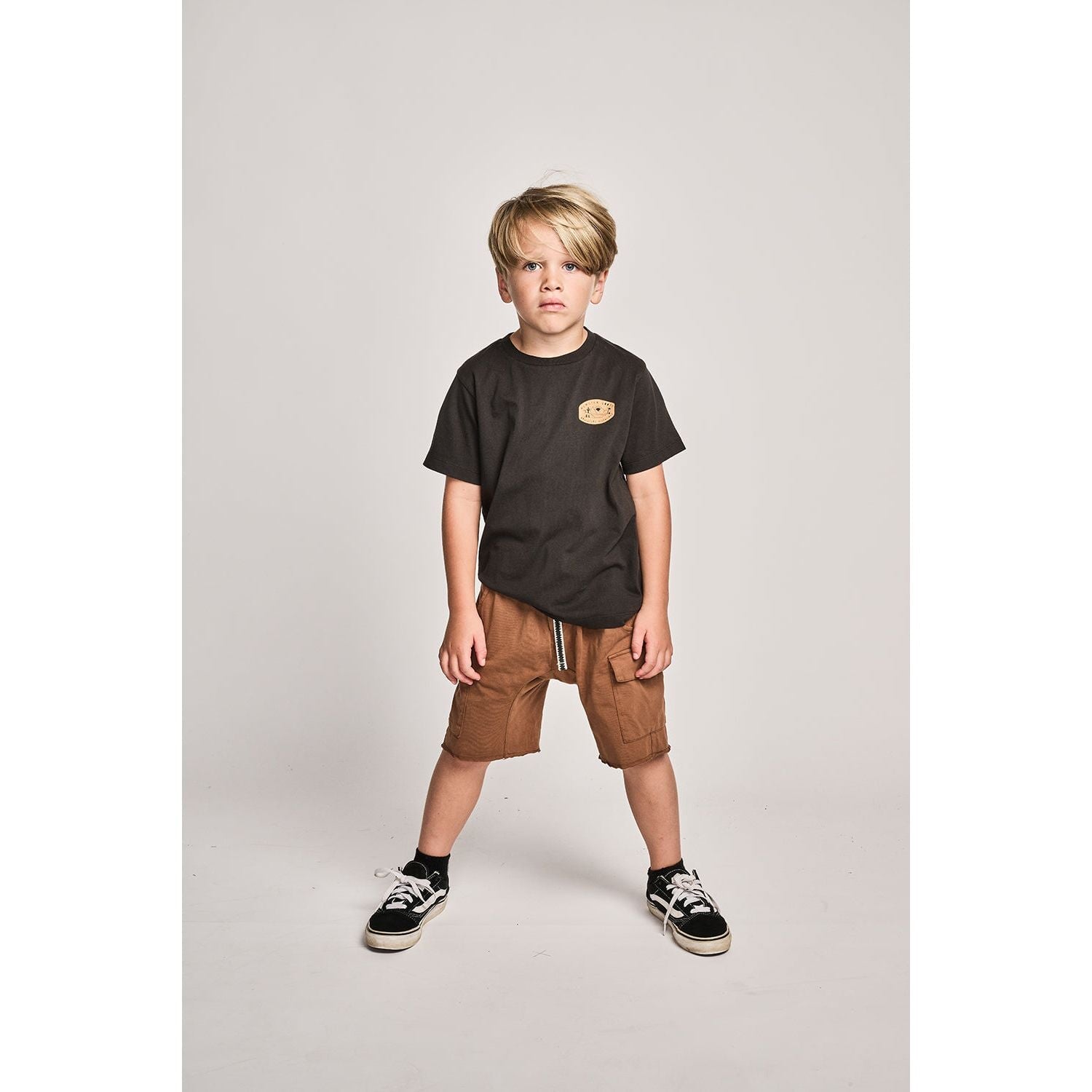 Palmlife Ss Tee - Soft Black
