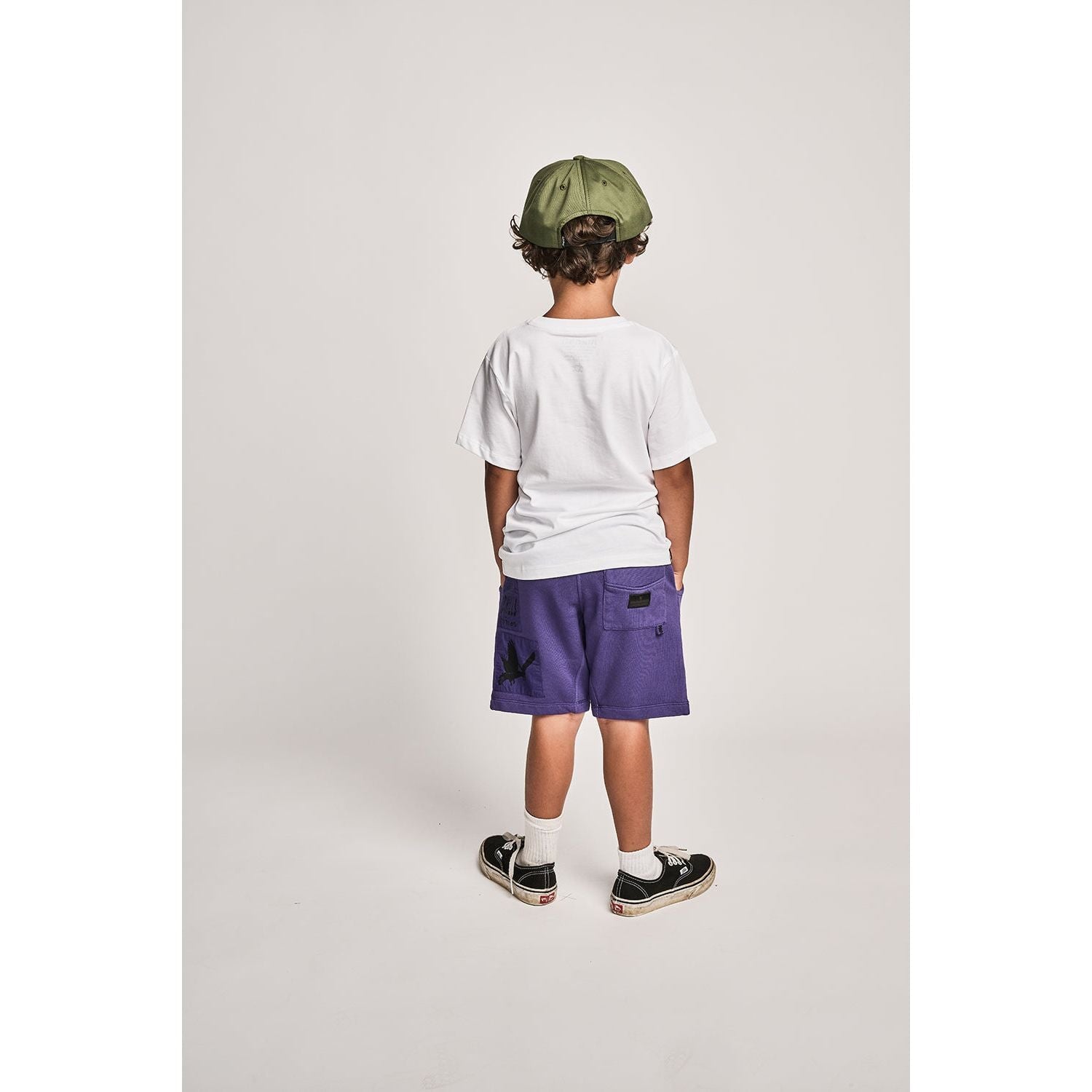 Patchedup Short - Washed Purple