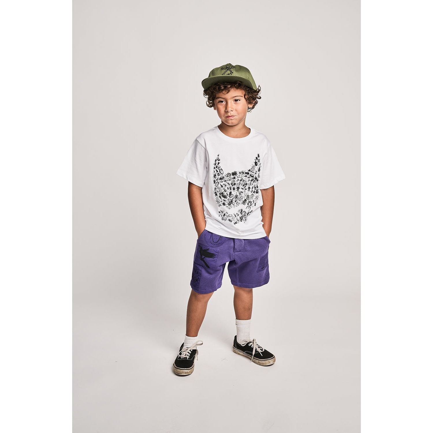 Bug Me Ss Tee - White