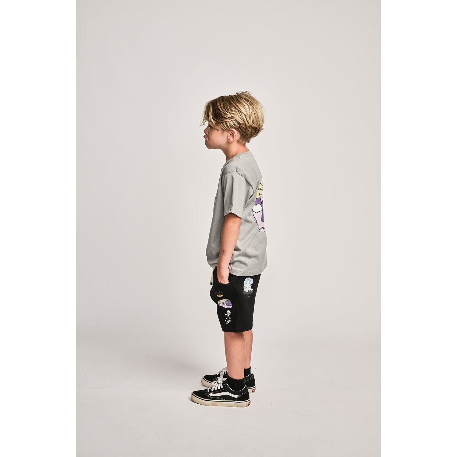 Alleysonme Ss Tee - Light Grey