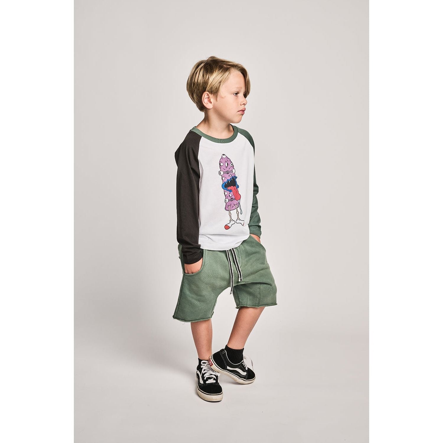 Krw Short - Mineral Green