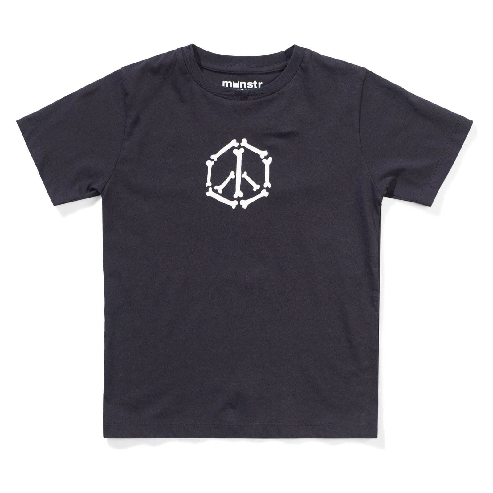 Peace Bones Tee - Black