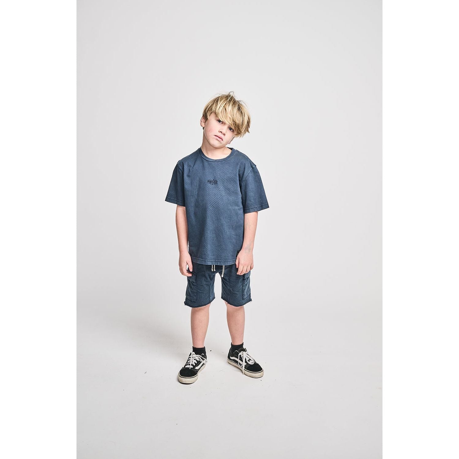 Bento Box Tee - Mineral Dk Denim