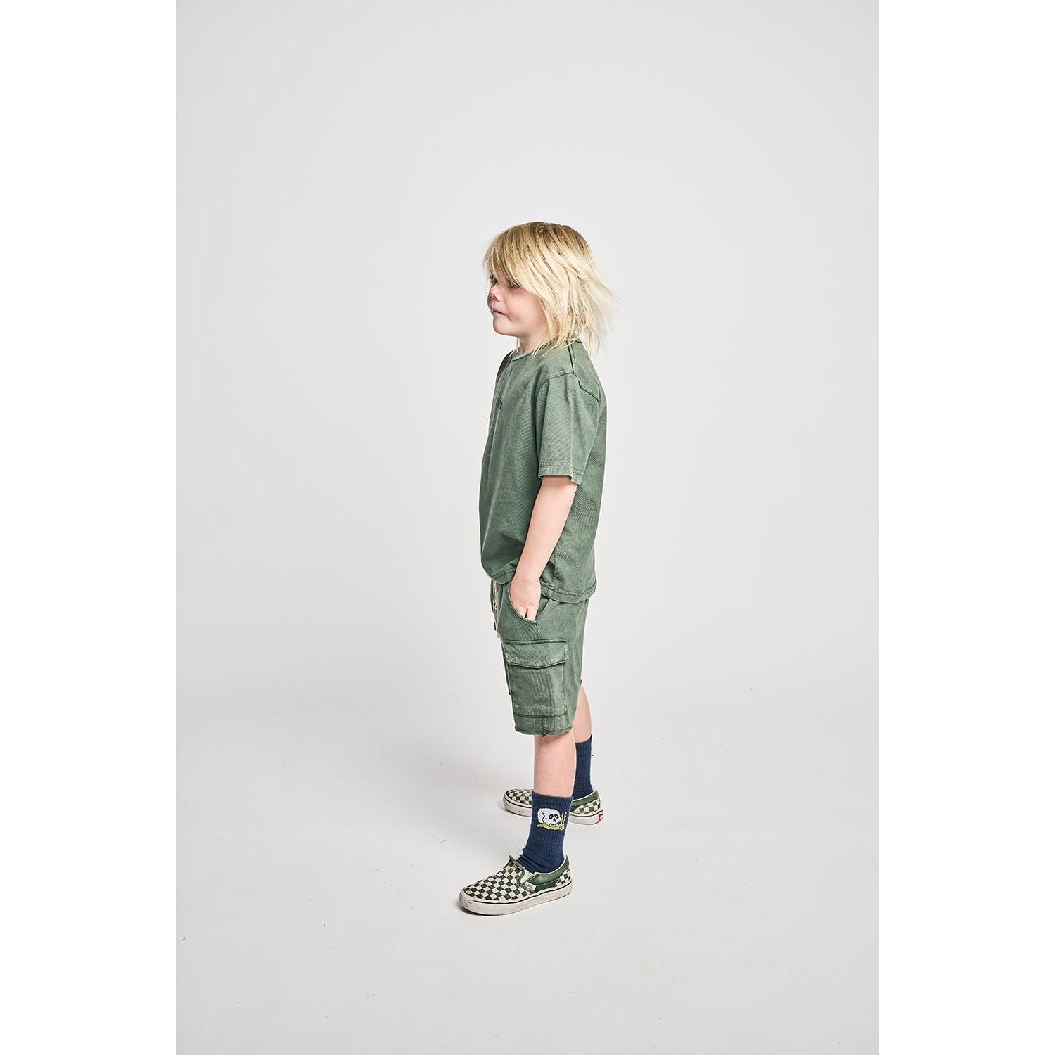 Bento Box Tee - Mineral Ocean Green