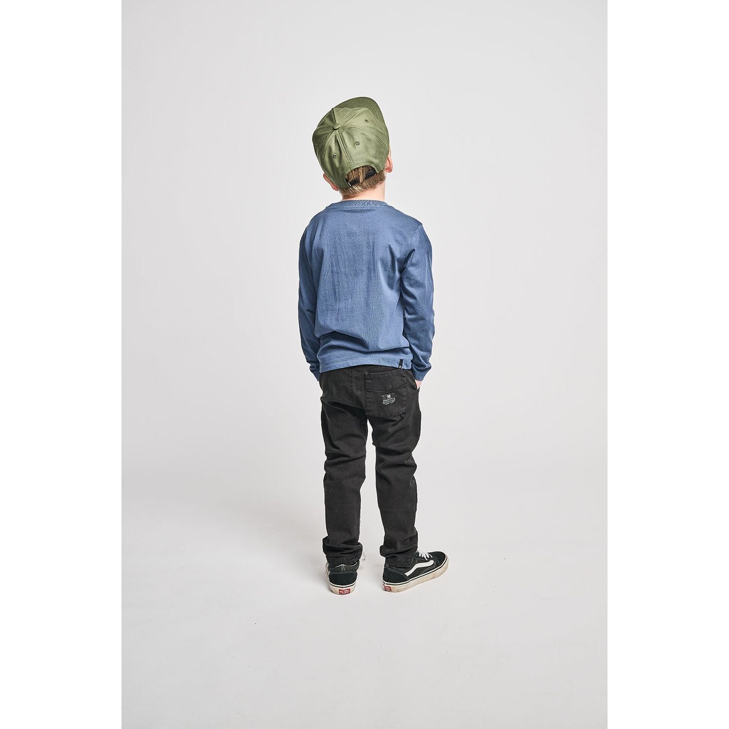 Island Ls Tee - Dk Denim