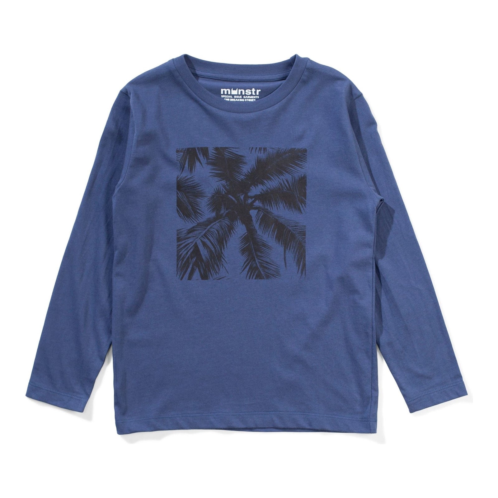 Island Ls Tee - Dk Denim