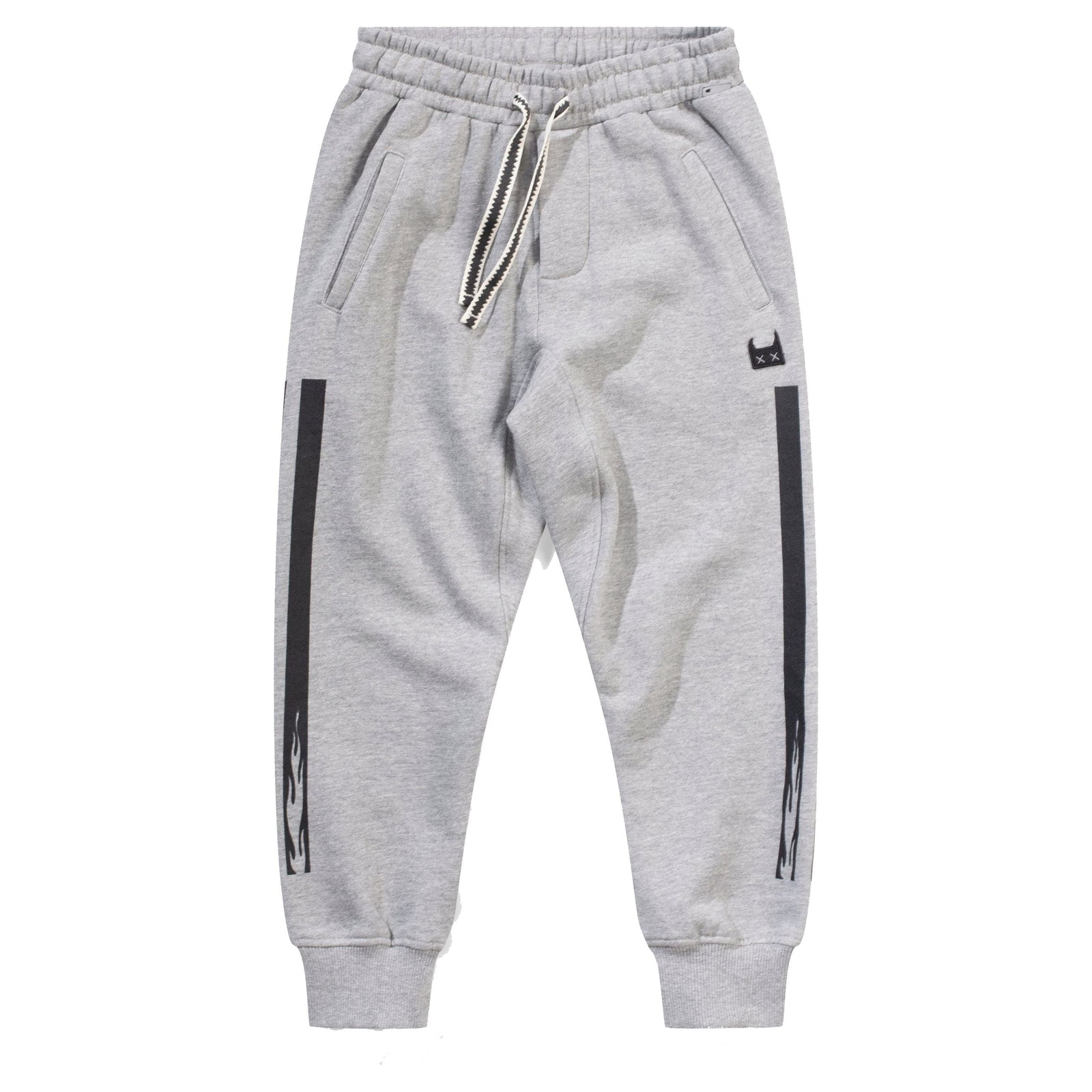 2 Flames Pant - Grey Marle
