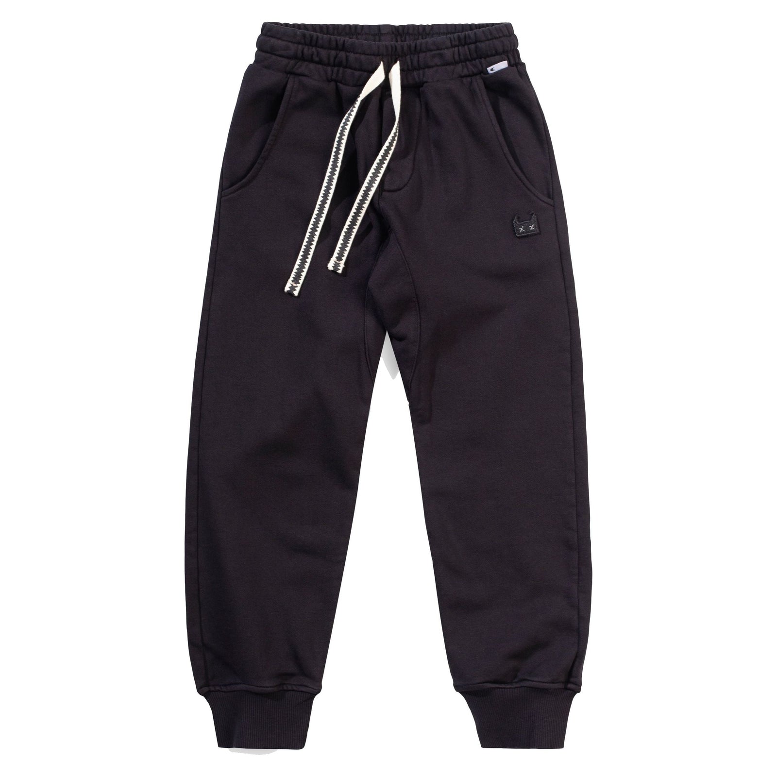 Poplin Patch Pant - Washed Black