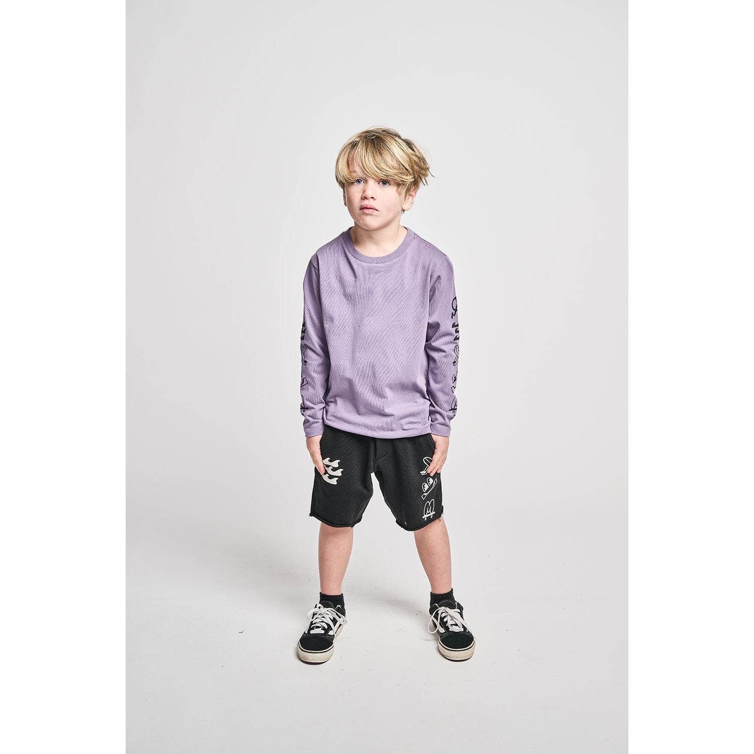 Branded Short - Black