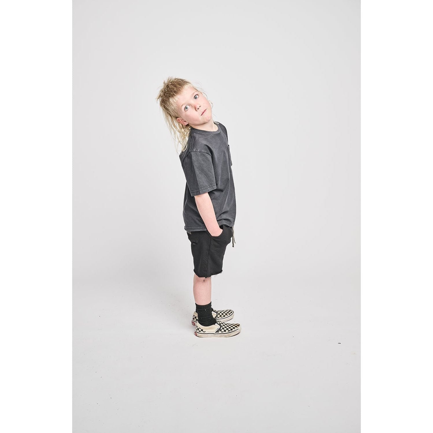 Patch Mikey Short - Washed Black