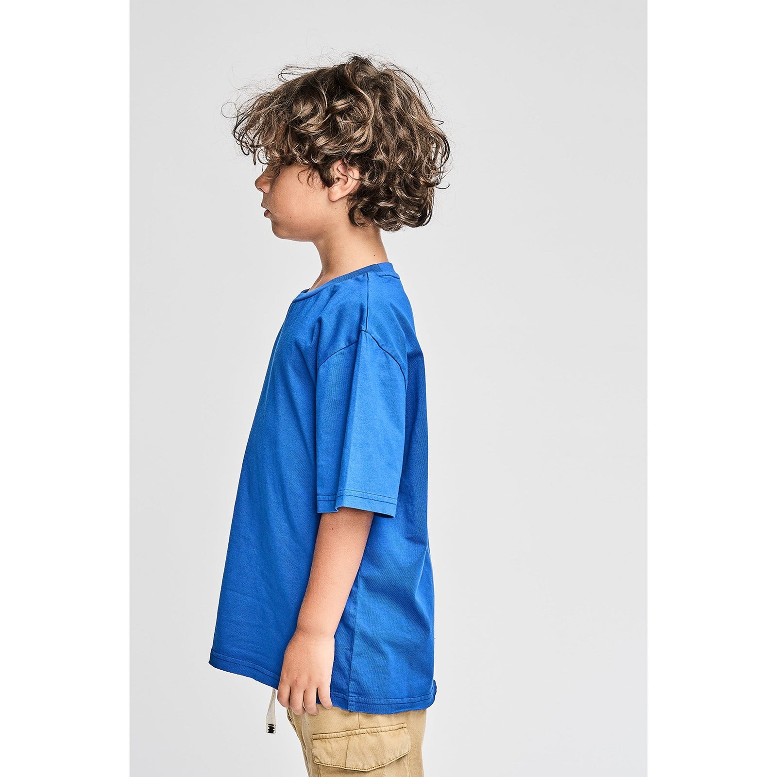 Mnstrbasik Tee - Washed Royal Blue