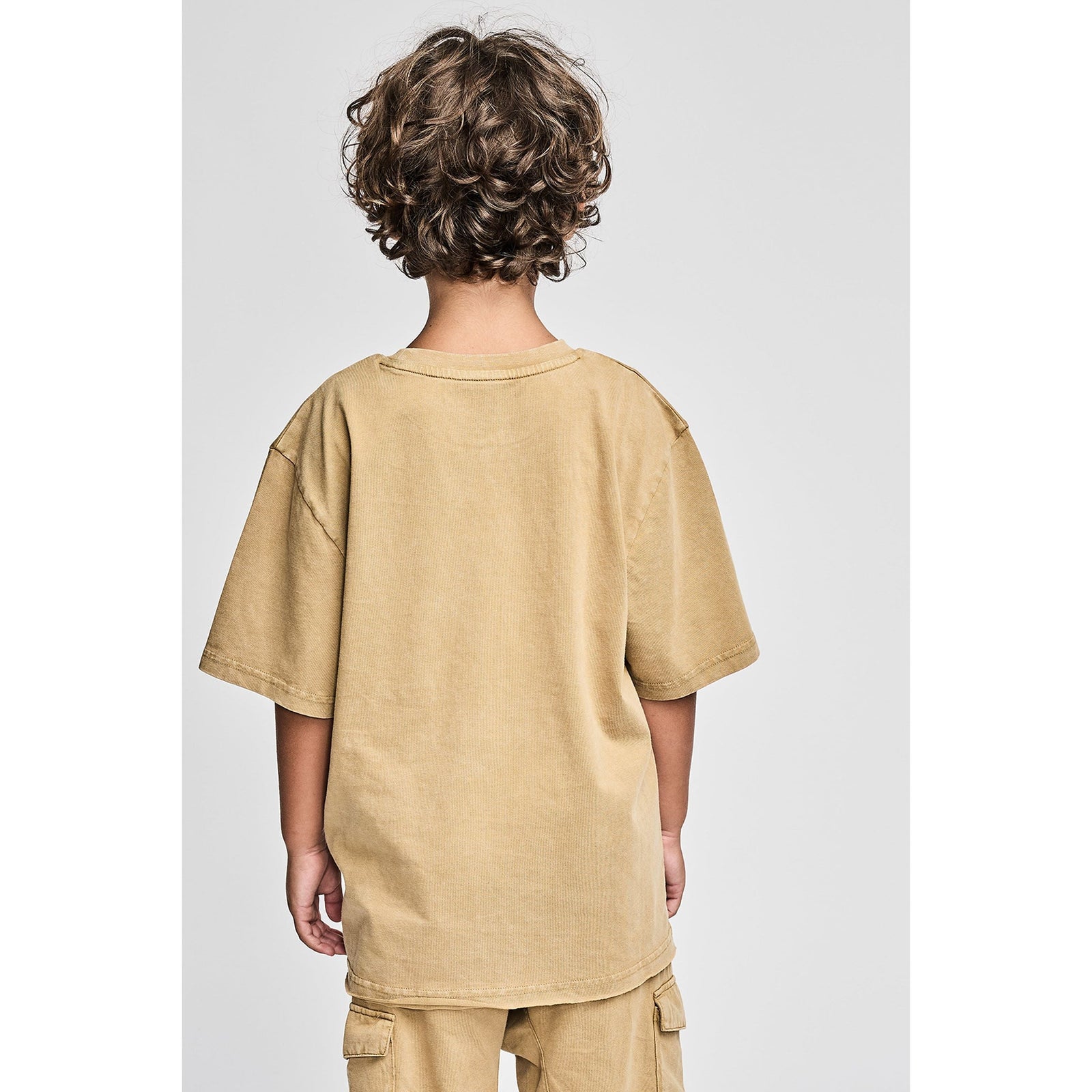Mnstrbasik Tee - Washed Tan