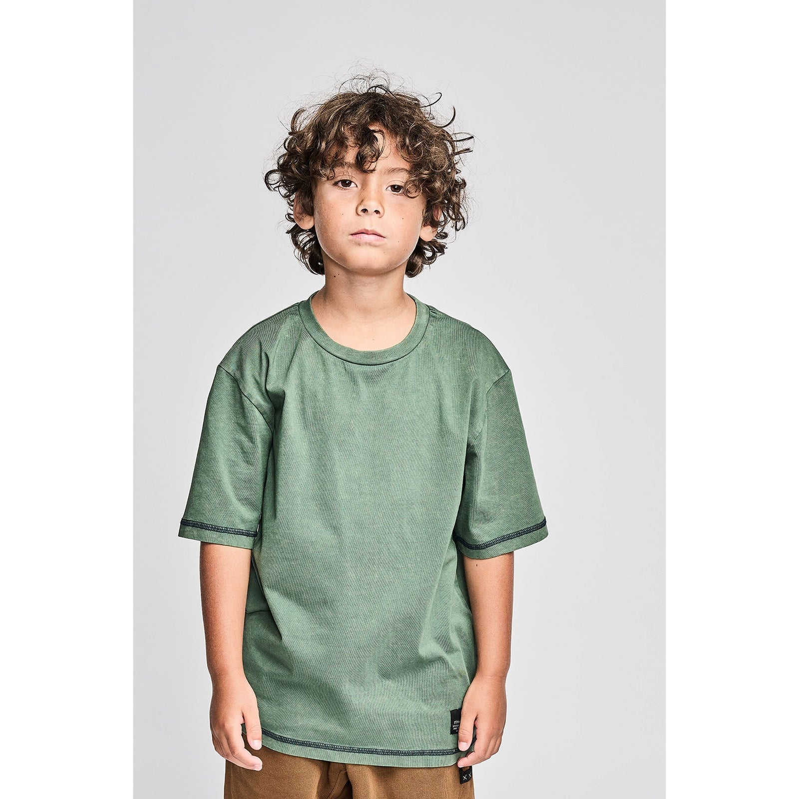 Coverbox Tee - Mineral Mid Green