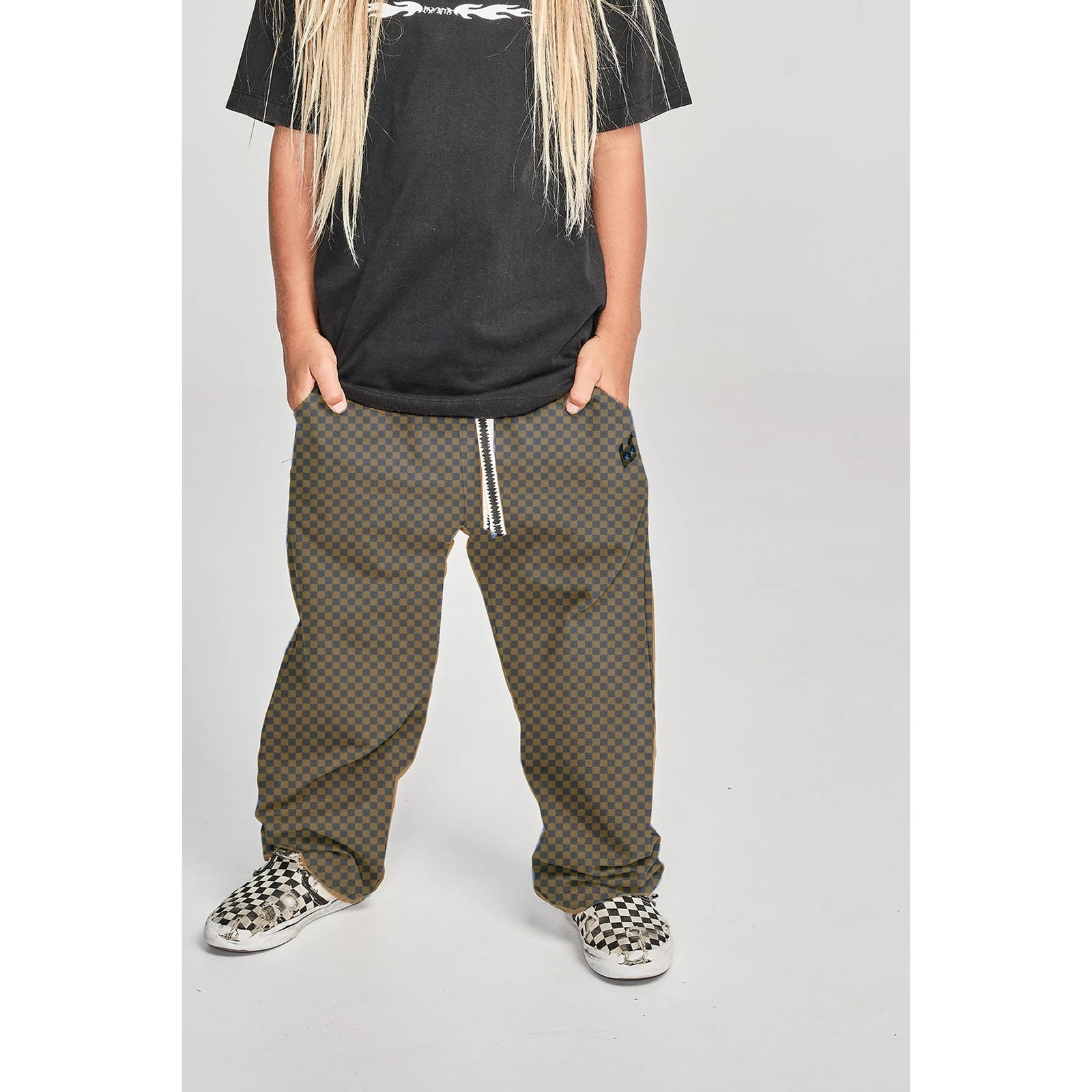 3rd Year Pant - Black Check