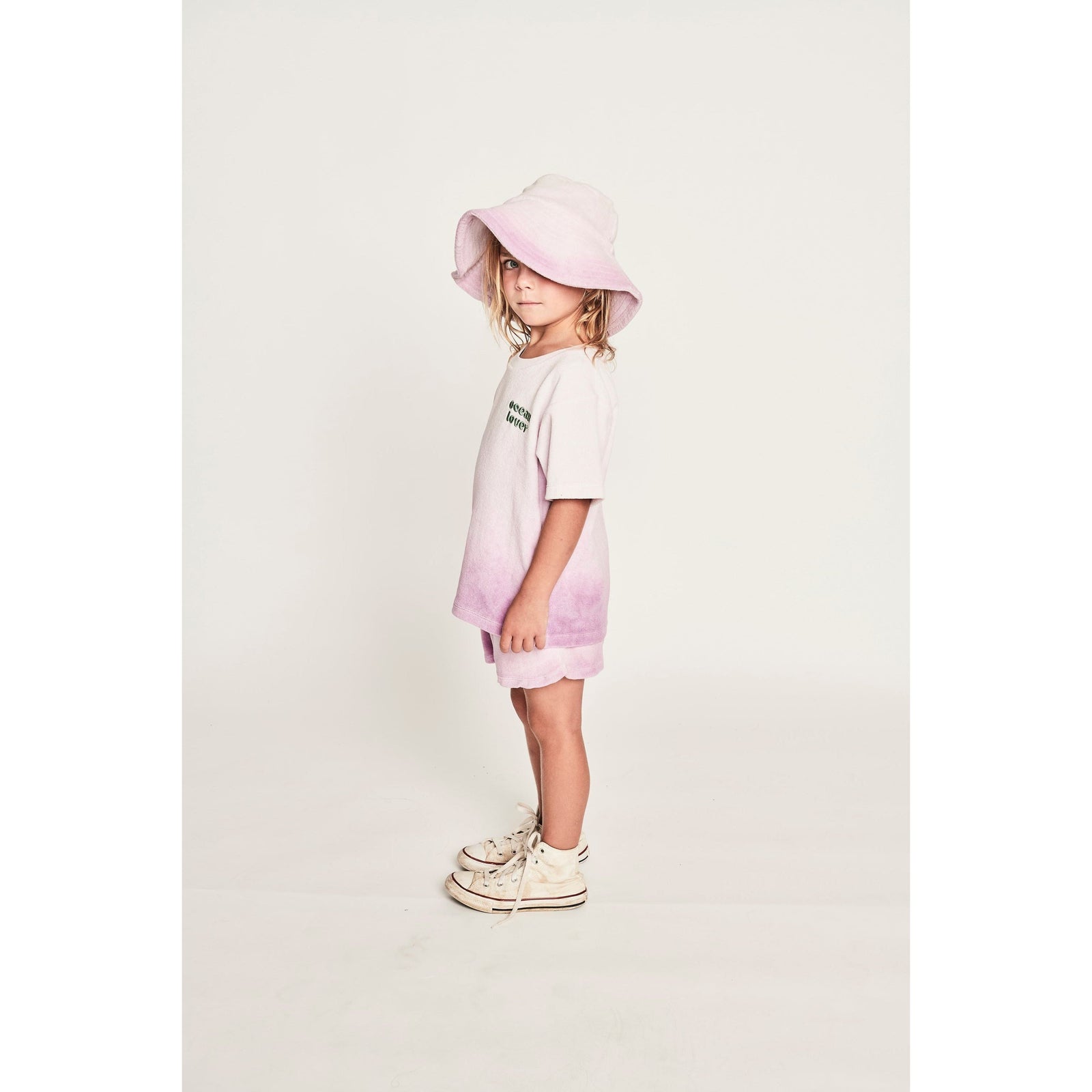 Blossom Tee - Lilac Dip Dye